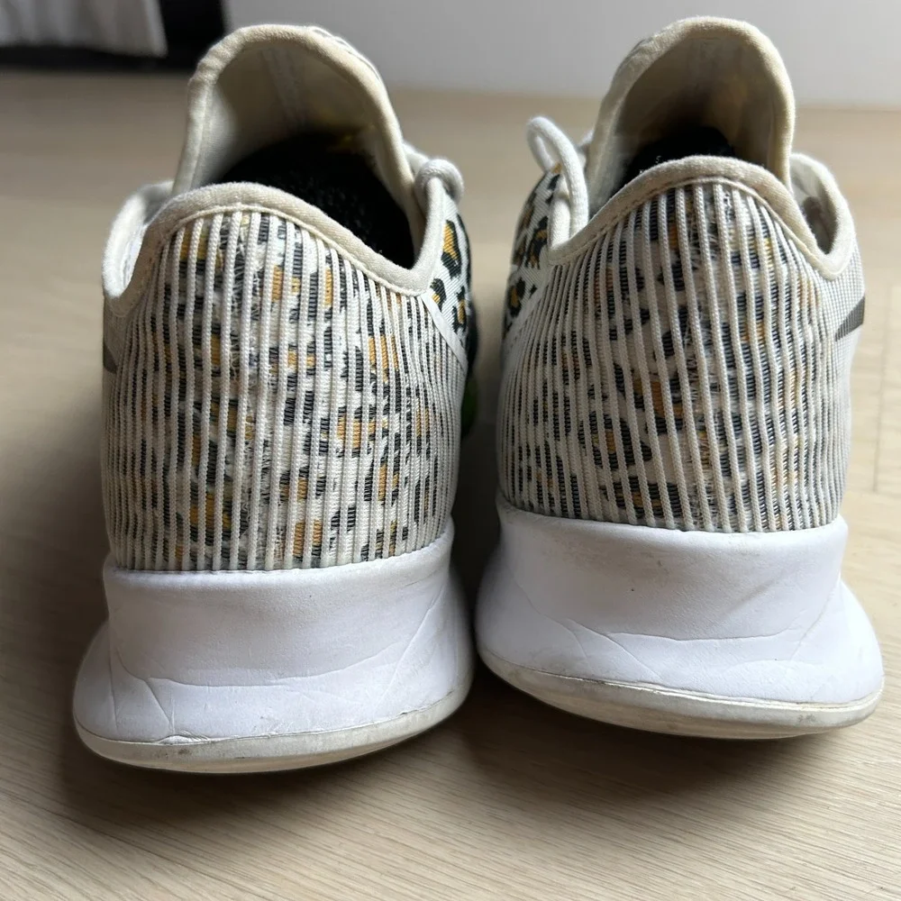 Nike Air Zoom SuperRep 2 Womens 8.5 Leopard Print White Training Shoes CU5925-17